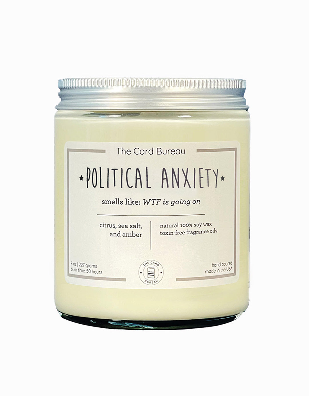 Political Anxiety Candle