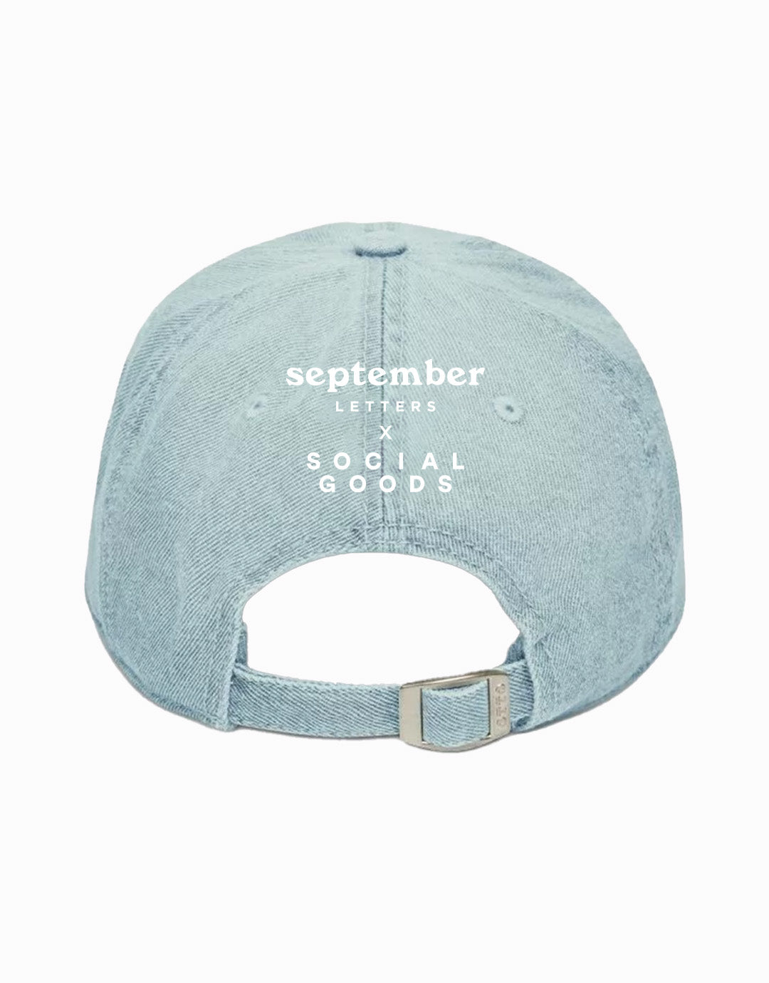 September Letters x Social Goods Hat