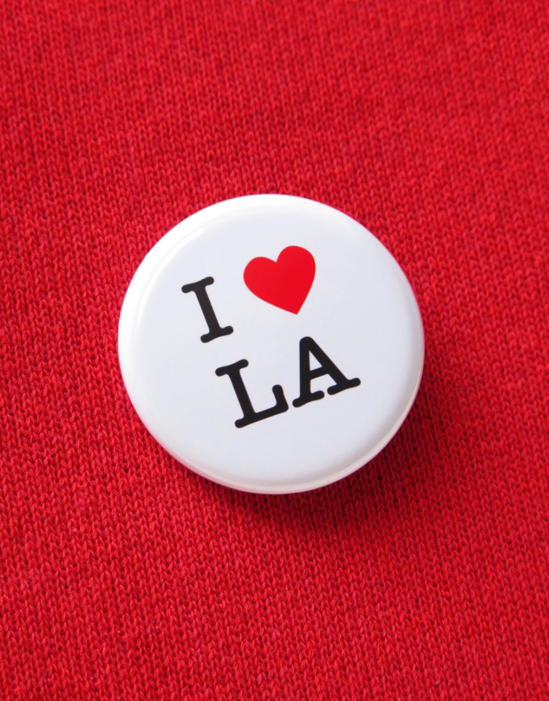 I Love LA Pinback Button