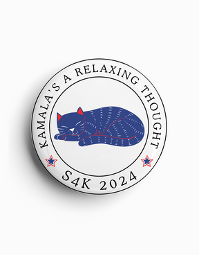 Kamala Is A Relaxing Thought Pin Pack