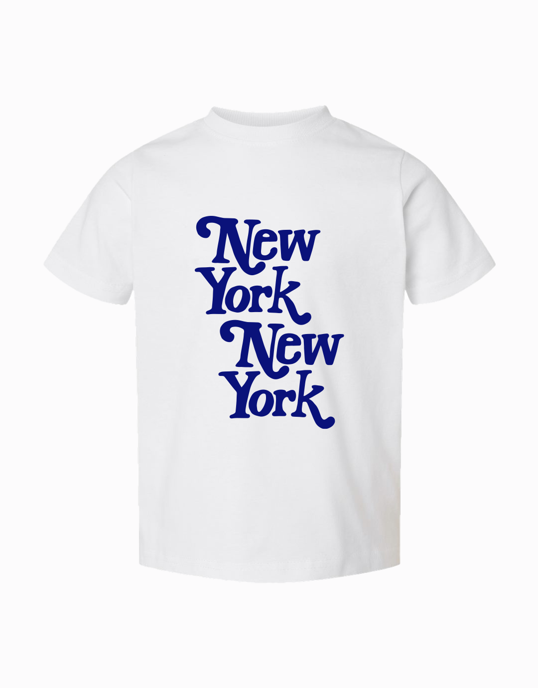 New York, New York T-Shirt | Prinkshop | Social Goods M / White/Blue