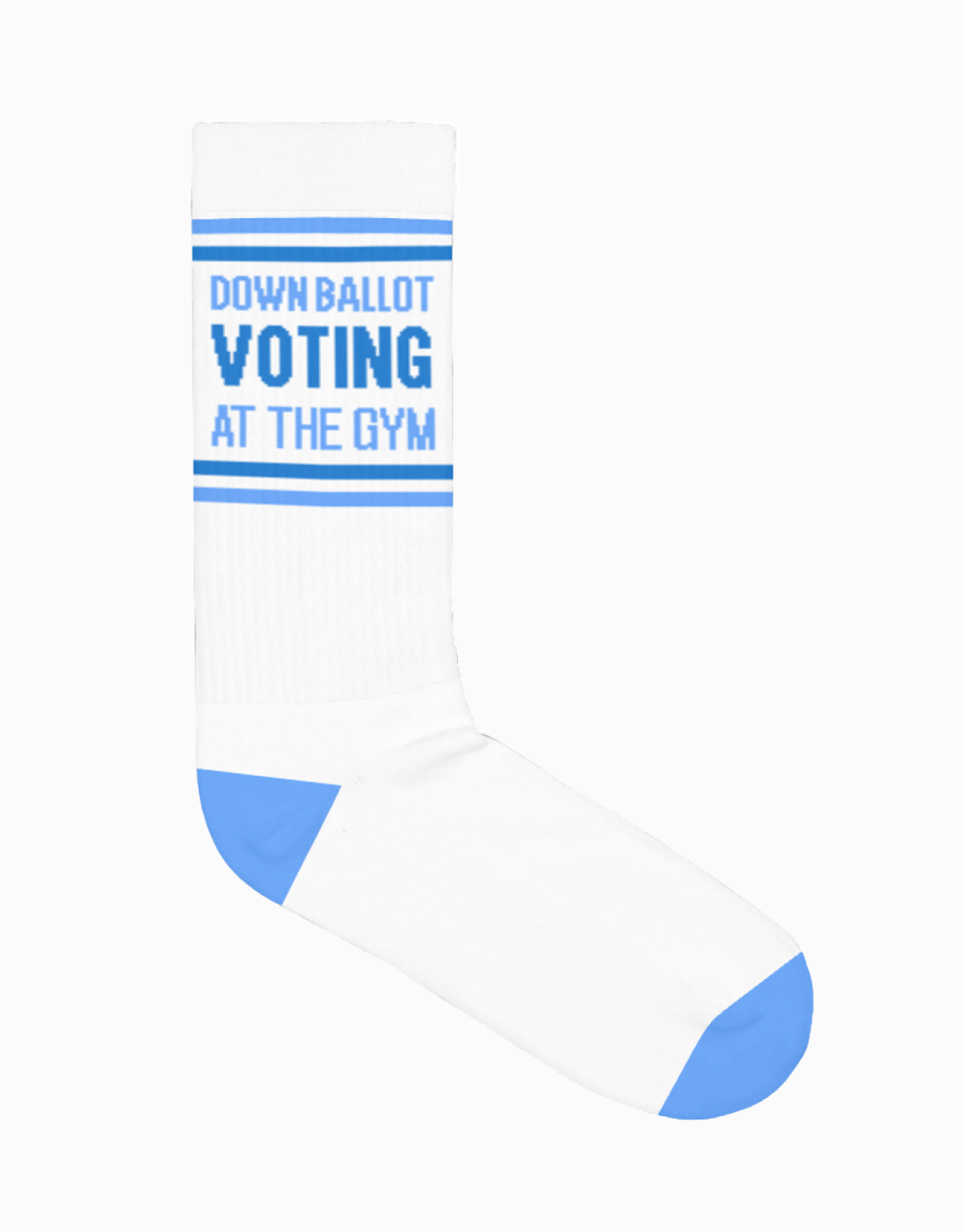 Voting at the Gym Socks