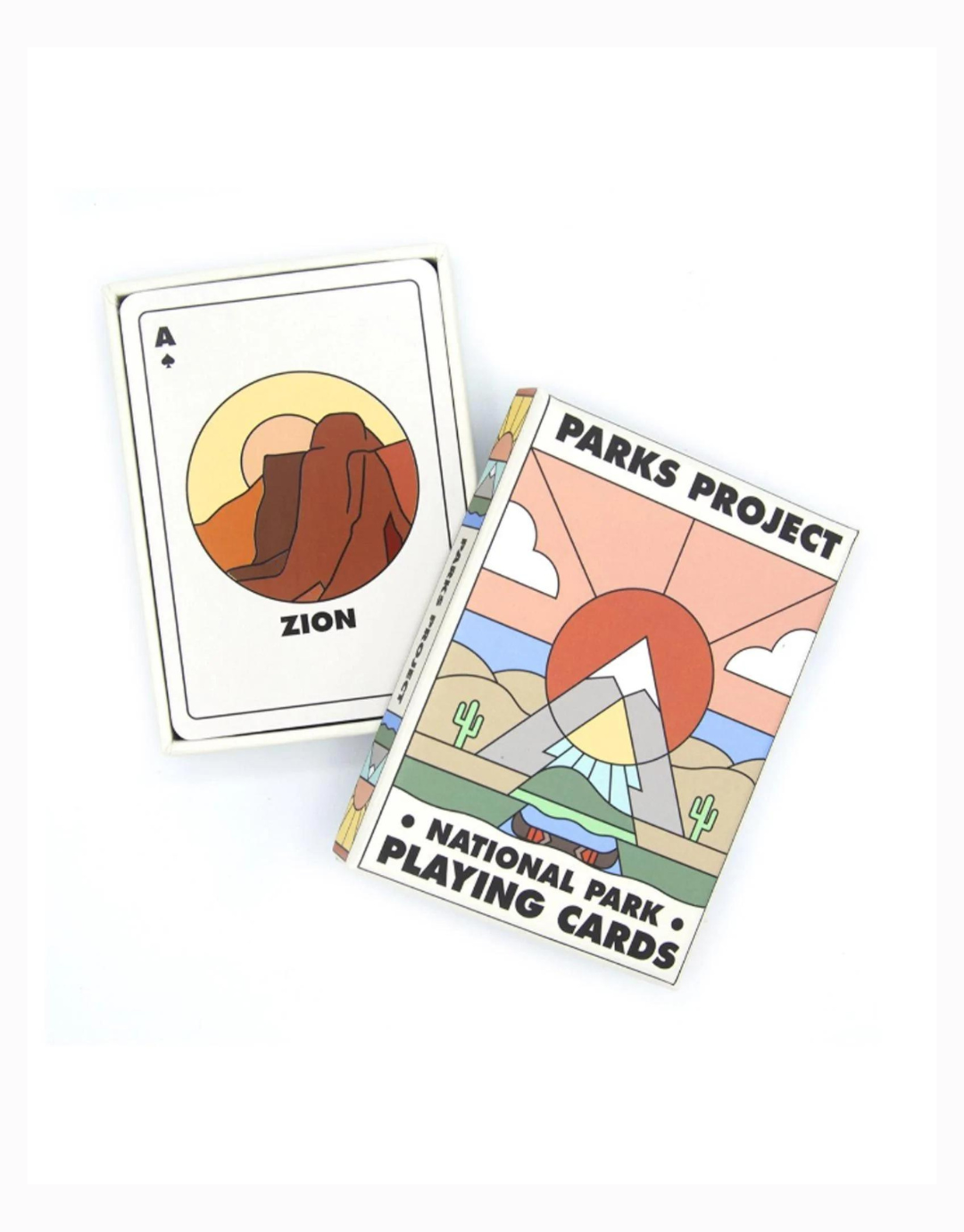 Minimalist National Park Playing Cards